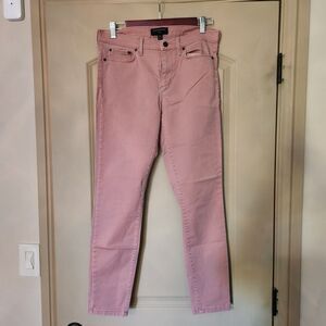 Banana Republic Factory Pink Mid-Rise Skinny Ankle Jeans - SIze 28/6